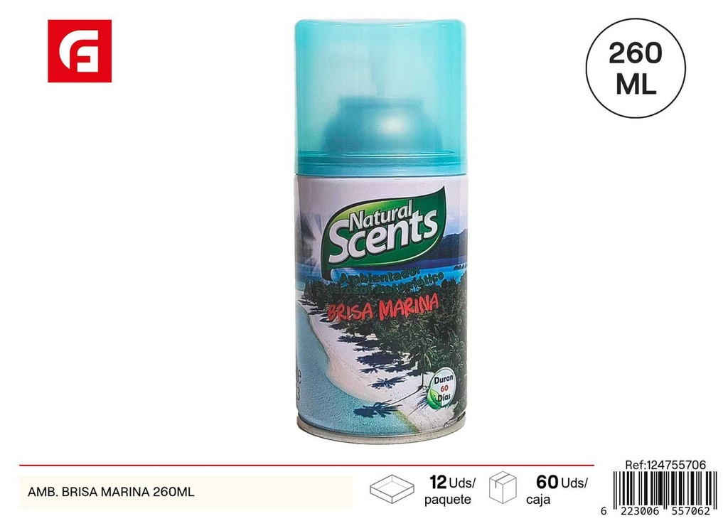 Aire fresco de brisa marina 260ML - Ambientadores y desodorantes