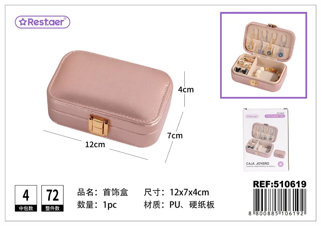 Caja joyero de acrílico - Artículos de belleza