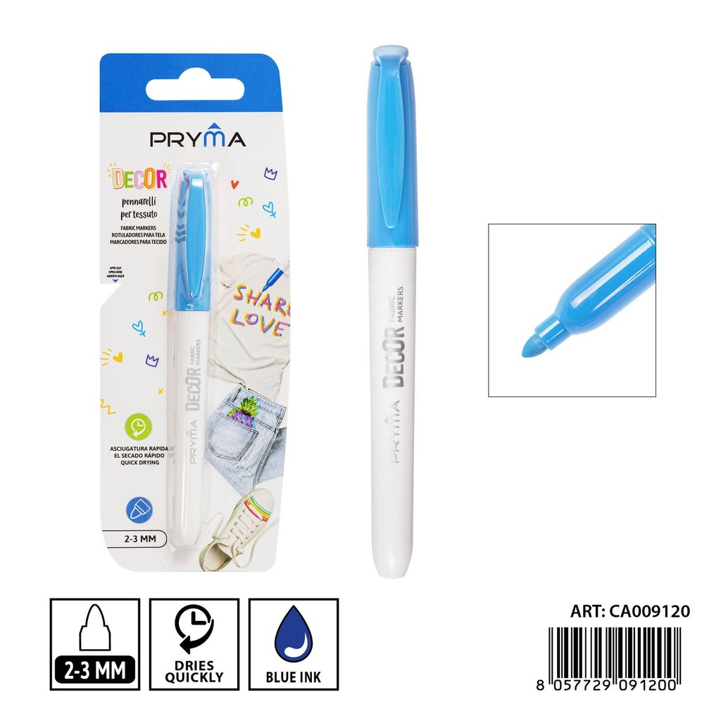 Ratulado de tela punto redondo 2-3mm de color azul - Artículos de dibujo