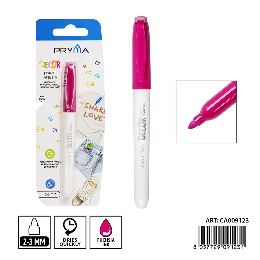 Ratador de tela 2-3mm fucsia - Útiles de arte y manualidades