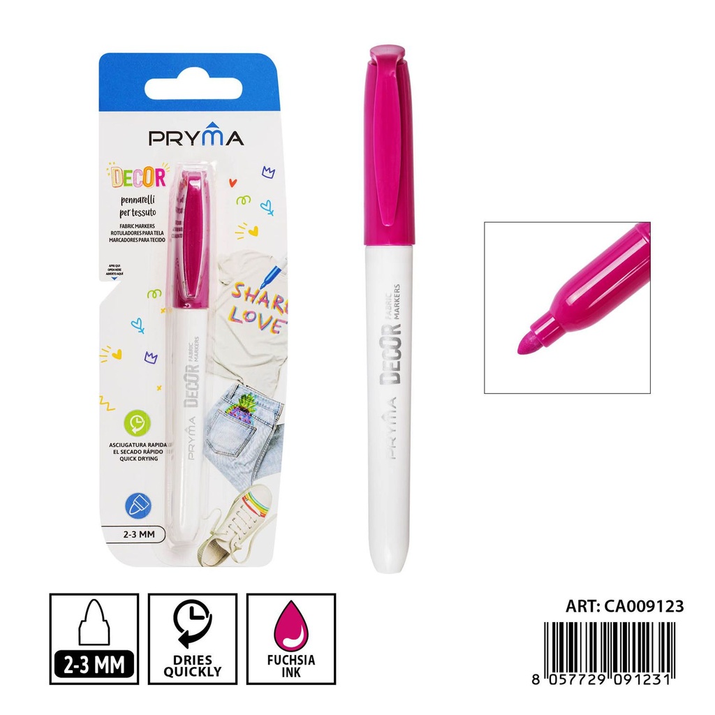 Ratulado de tela punto redondo 2-3mm de color fucsia - Artículos de dibujo