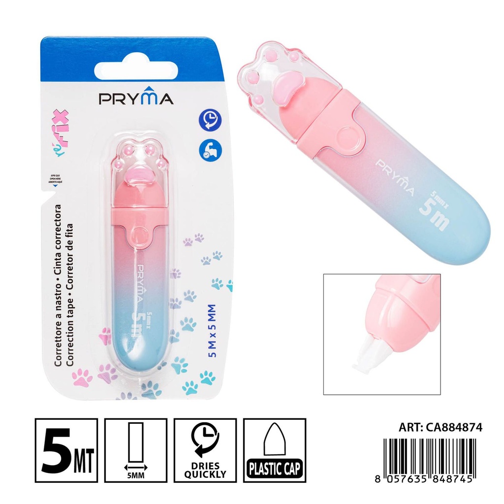Cinta correctora 5mm x 5m - Artículos de corrección