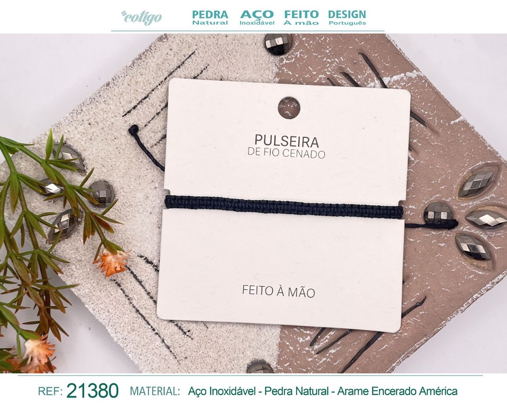 Pulsera de hilo encerado - Joyería y amuletos