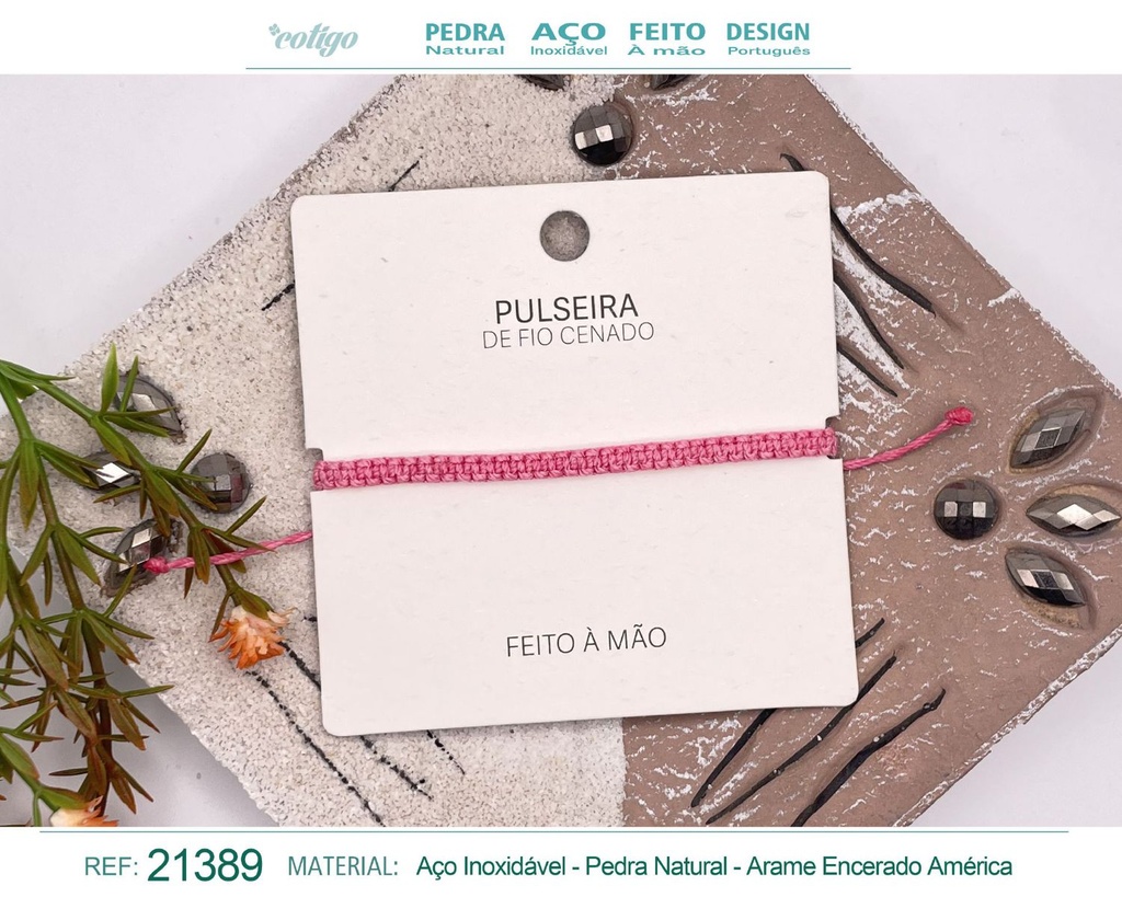 Pulsera de hilo encerado - Joyería y amuletos