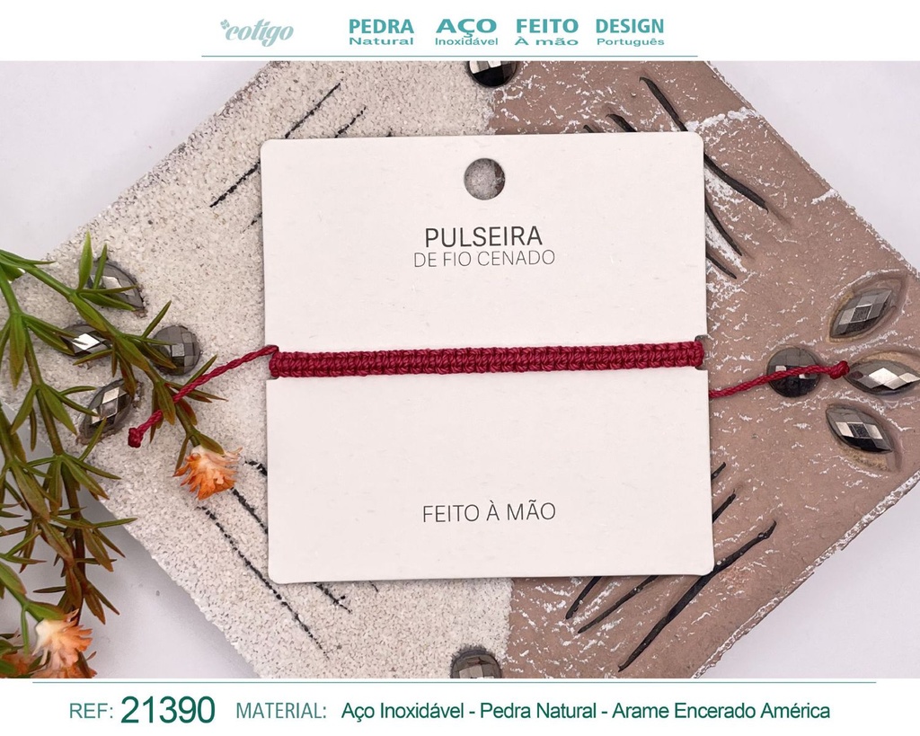 Pulsera de hilo encerado - Joyería y amuletos