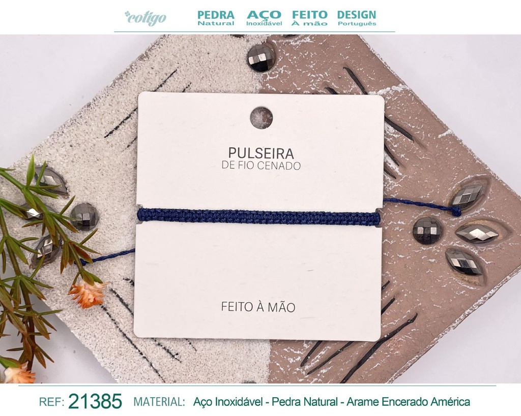 Pulsera de hilo encerado - Joyería y amuletos