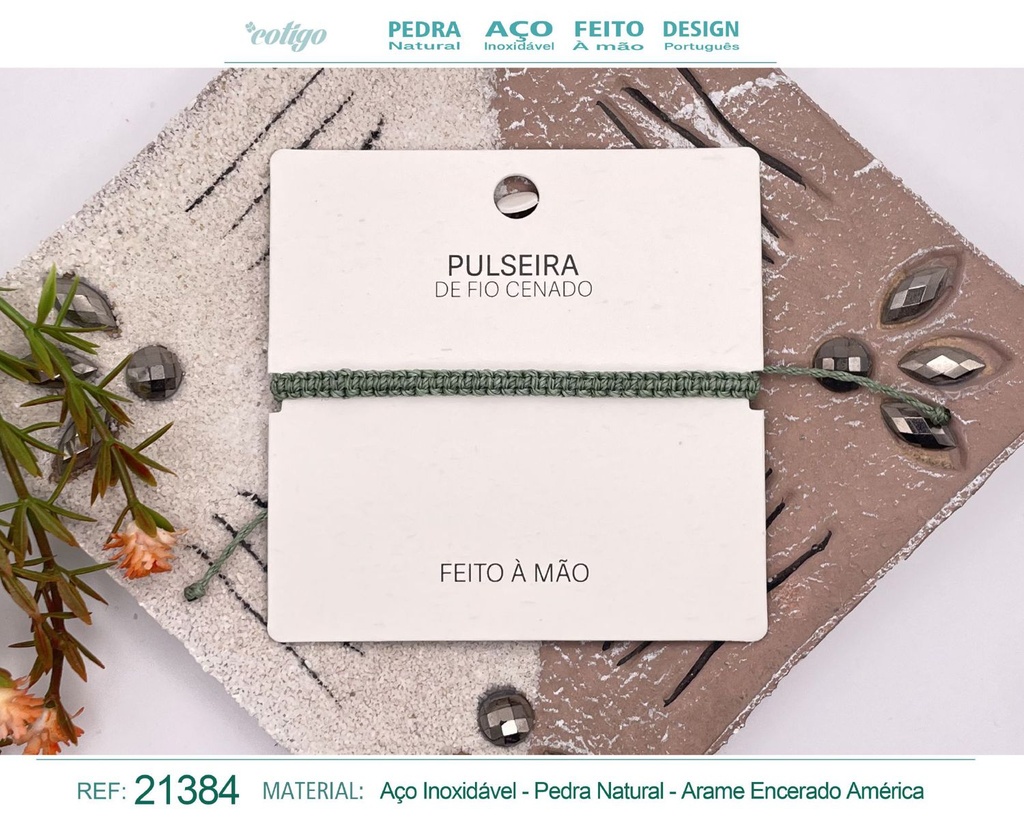 Pulsera de hilo encerado - Joyería y amuletos