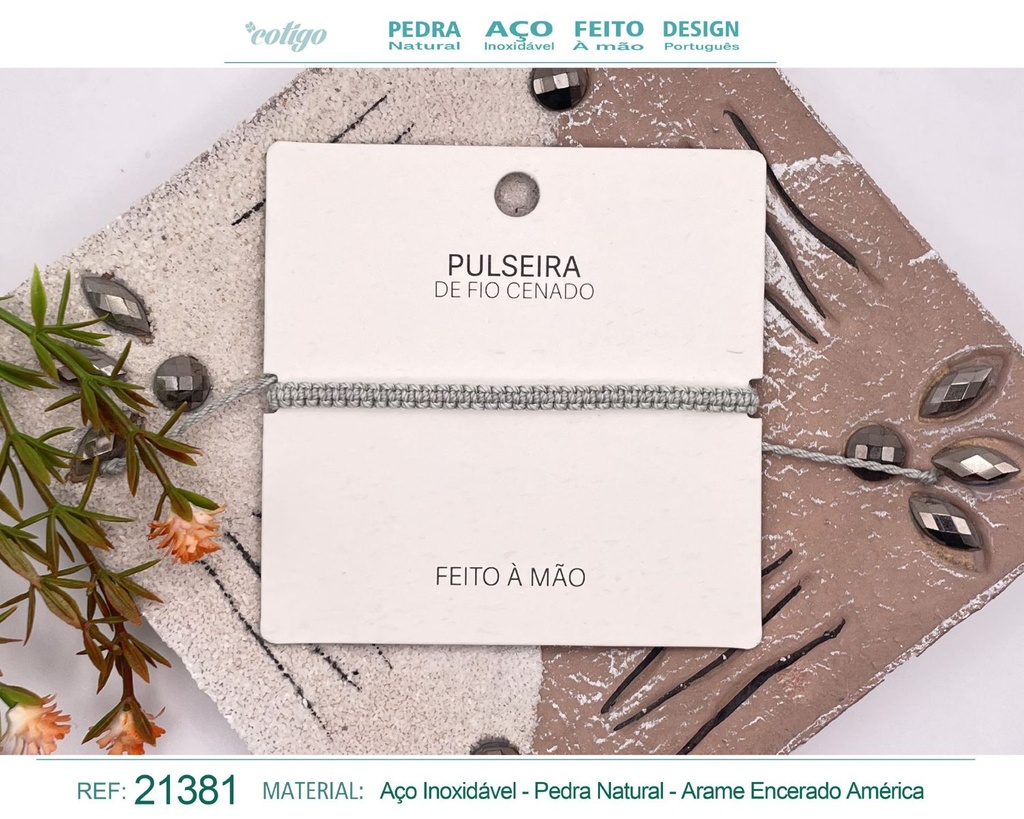 Pulsera de hilo encerado - Joyería y amuletos