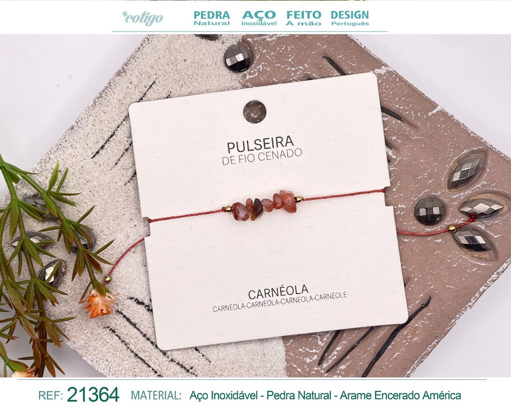Pulsera de hilo encerado - Joyería y amuletos