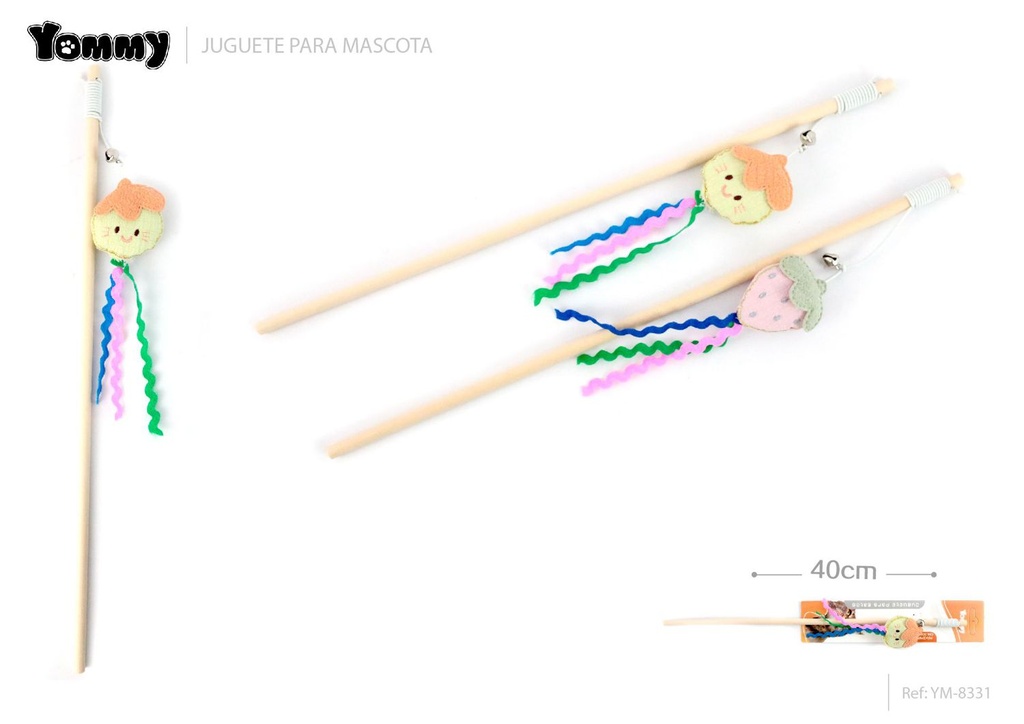 Juguete de fruta para gatos 40cm - Juguetes para gatos