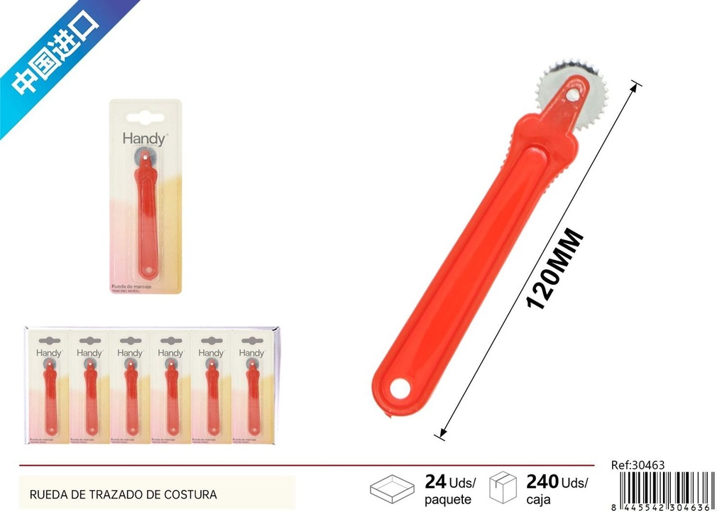 Rueda de trazado de costura - Herramientas de costura y marcadores