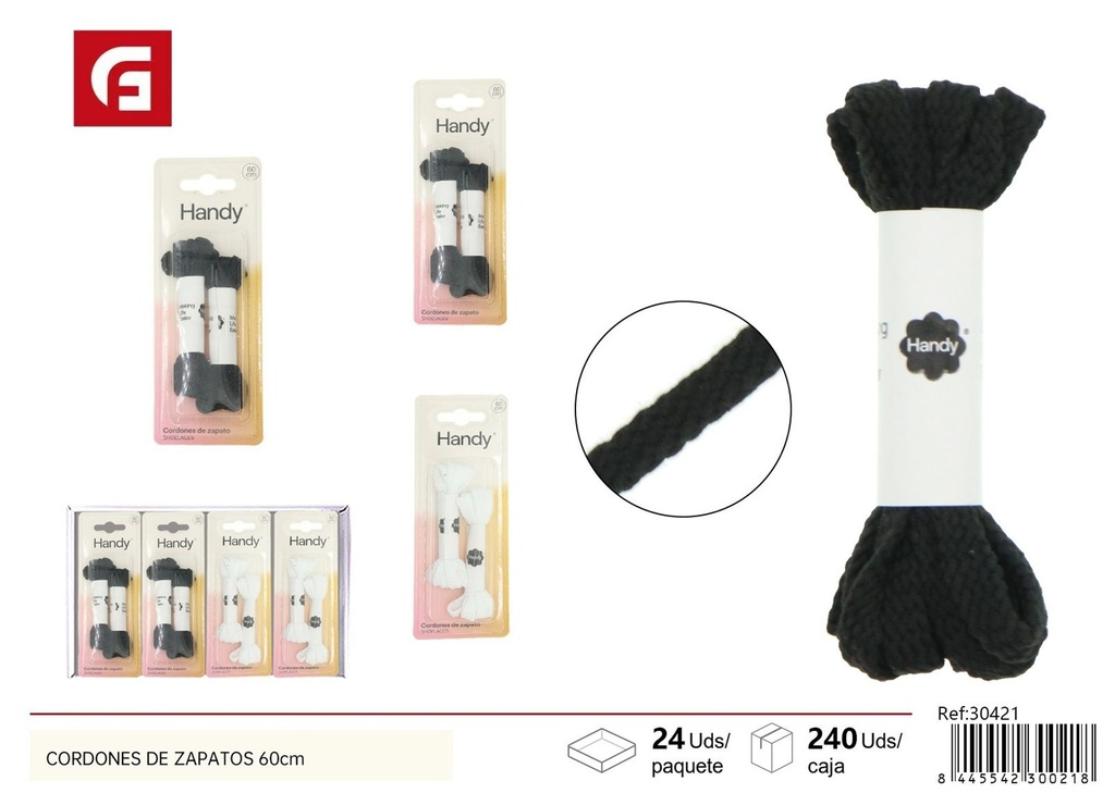 Cordones de zapatos 60 cm - Accesorios de costura