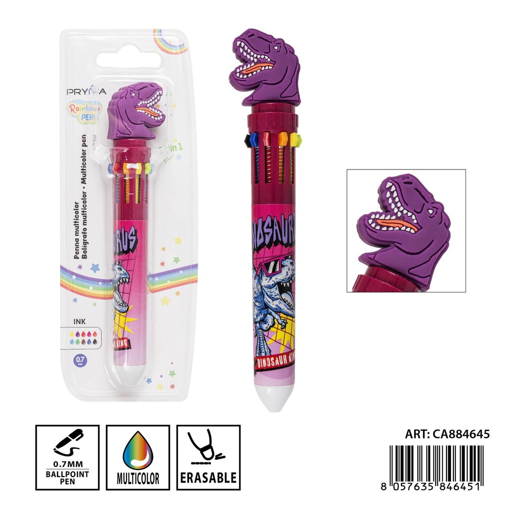Bolígrafo de 10 colores 0.7mm - Herramientas de escritura