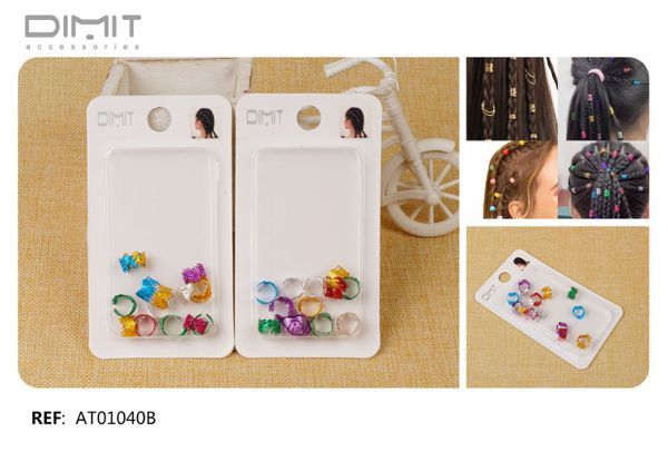 Decora pelos 12/U AT01040B DM - Accesorios para el cabello