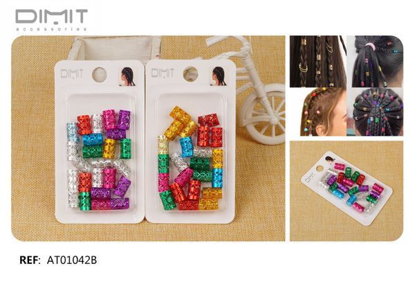 Decora pelos 12/U AT01042B DM - Accesorios para el cabello