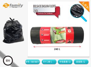 Bolsa de basura gruesa 240L - Artículos de limpieza