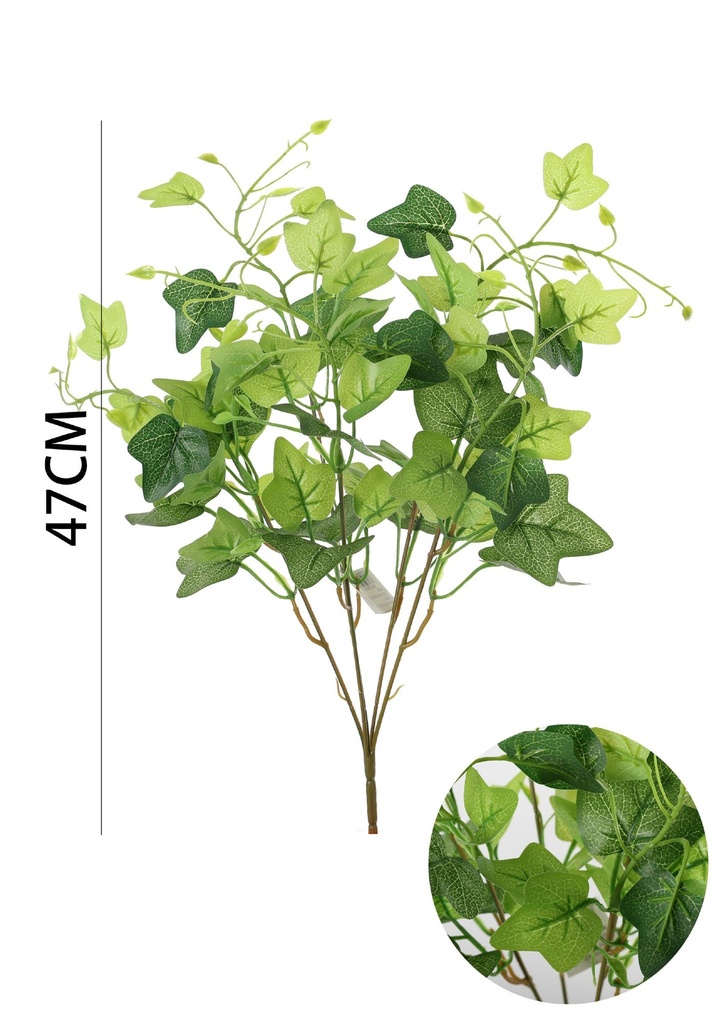 Rama decorativa con hojas de palma 47 cm - Planta decorativa