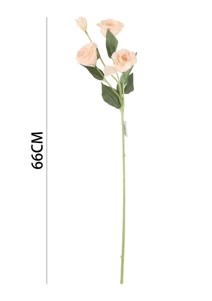 Ramo de flores artificiales - Lis de 4 cabezas en 66 cm