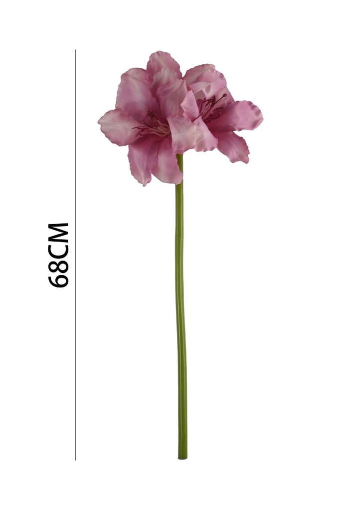 Ramo de flores artificiales - Lirio solitario en 68 cm