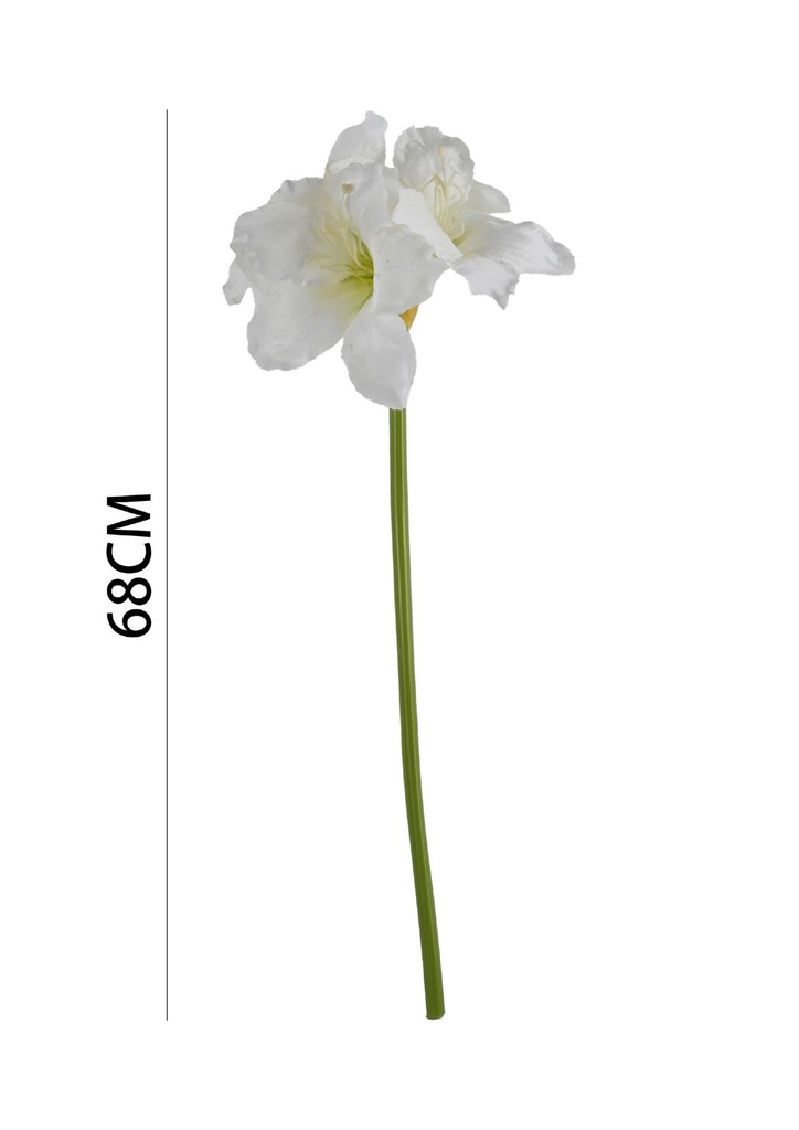 Ramo de flores artificiales - Lirio solitario en 68 cm