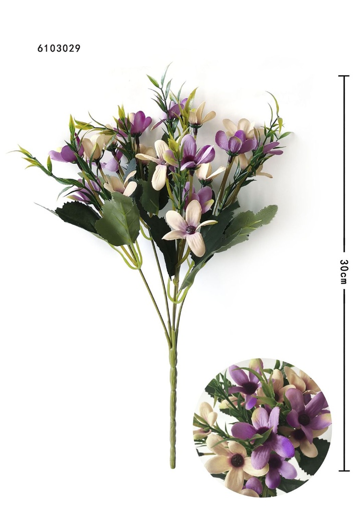 Ramo de orquídeas de 20 cabezas - Ramo decorativo