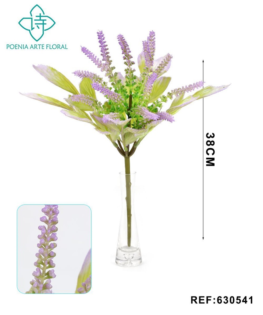 Ramo decorativo 630541 en púrpura - Ramo decorativo - Serie de hierbas de agua