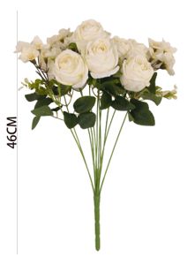 Ramo de 11 rosas ángel en blanco puro - Bouquet de rosas