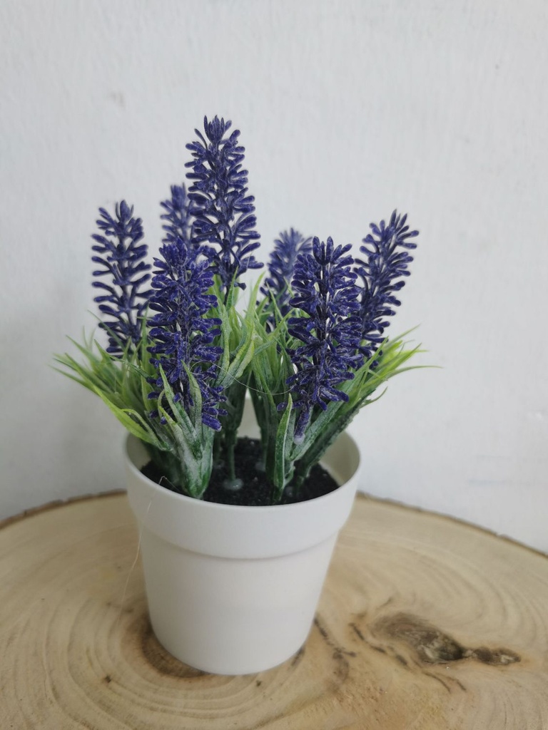 Planta artificial pequeña en maceta - Bonsái decorativo