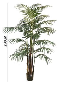 Bonsái artificial de palmera cola de 250 cm - Planta decorativa