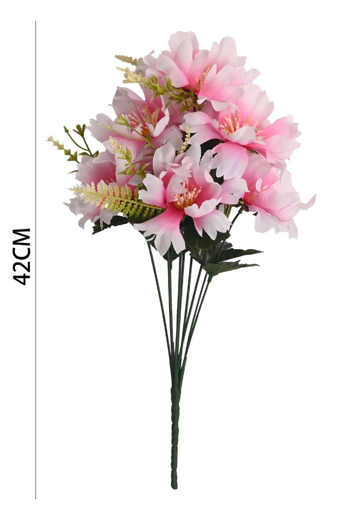 Ramo de flores de seda - 6101072 Rosa (8435588805976)