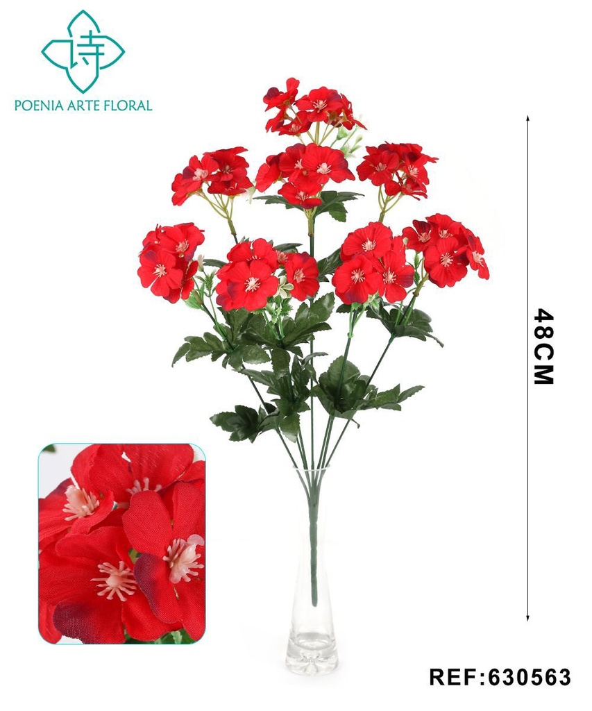 Ramo de hortensias (8 cabezas)