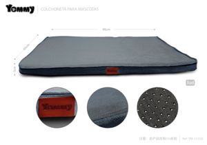 Colchoneta de espuma para mascota 65*95*5CM azul 1135 - Comodidad técnica