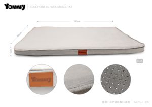 Colchoneta de espuma para mascota 80*120*5CM gris 1137 - Intenta probarla