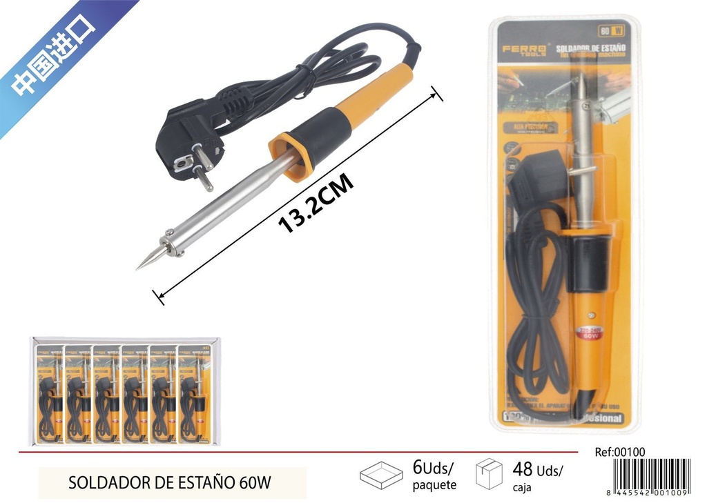 Soldador de estaño de 60W - Herramientas eléctricas