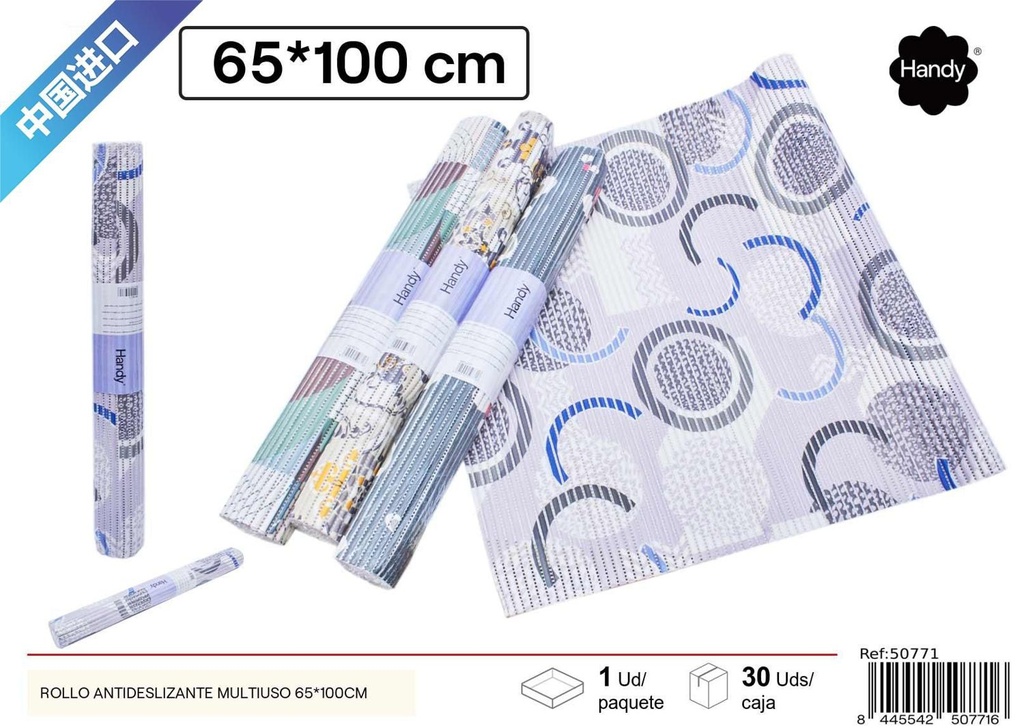 Rollo antideslizante multiuso 65 x 100 cm - Textiles y protección