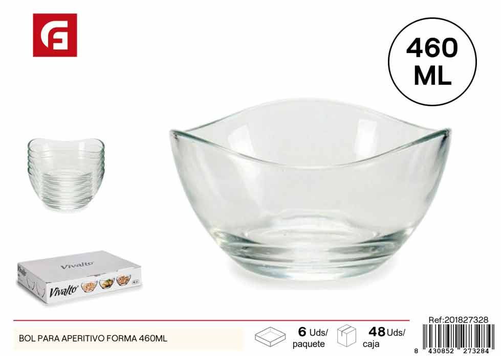 Bol para aperitivos forma 460 ml - Vajilla y cristales