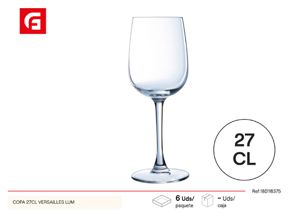 Copa 27 cl Versailles Lum - Copas y cristales