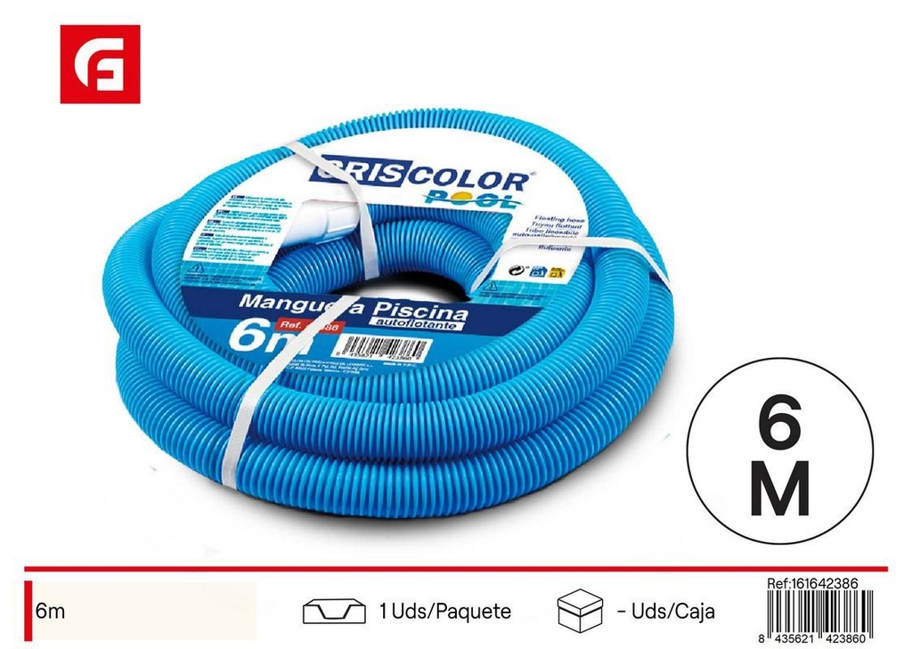 Manguera para piscina 6 m - Accesorios de piscina