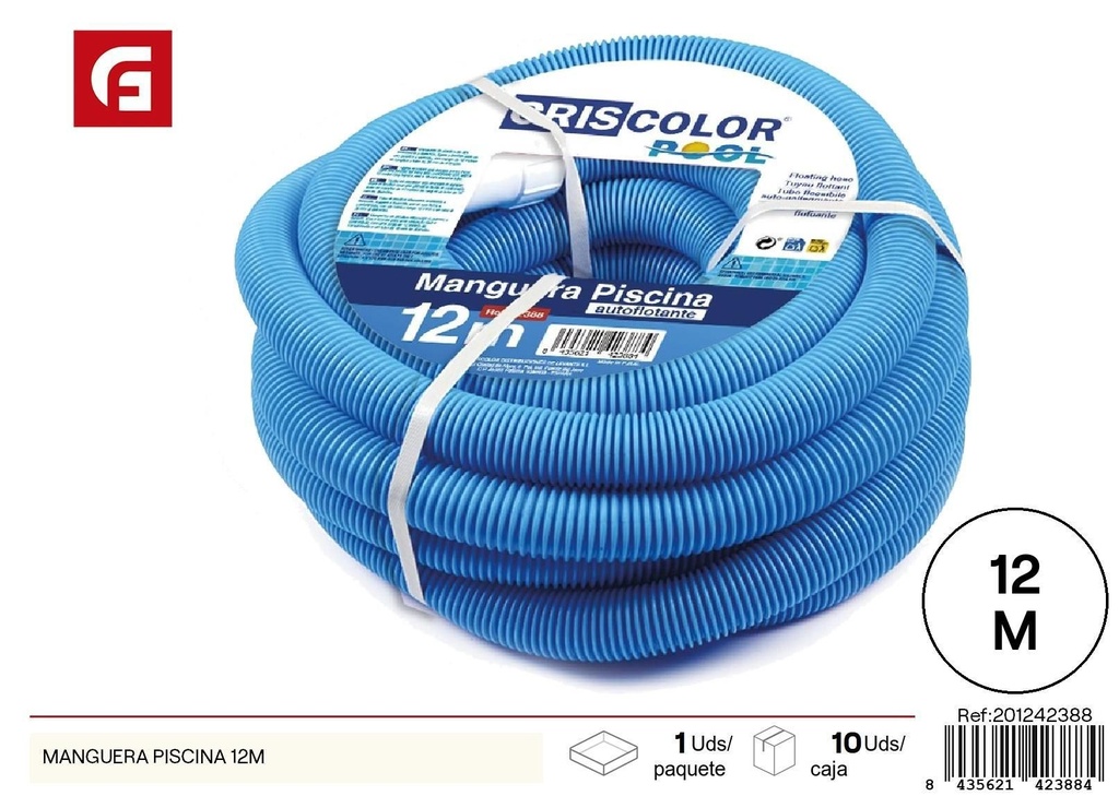 Manguera para piscina 12 m - Accesorios de piscina