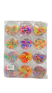 Gomitas de pelo surtidas 12 unidades - Accesorios de cabello