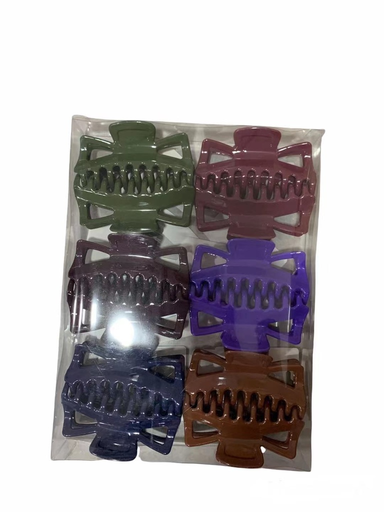 Pinza de color 11 cm 12 unidades - Accesorios de moda para el cabello