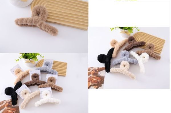 Pinza 13 cm 12 unidades - Accesorios prácticos para el cabello