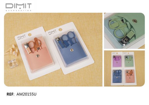 Set de manicura 12 unidades - Kit de cuidado de uñas