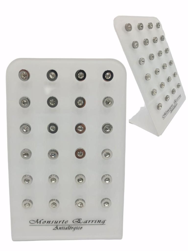 Pendientes antialérgicos 12 pares - Accesorios para el día a día