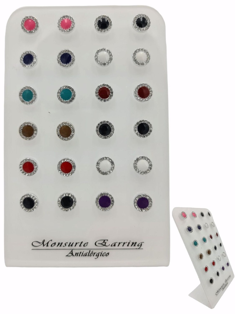 Pendientes antialérgicos 12 pares - Accesorios de moda