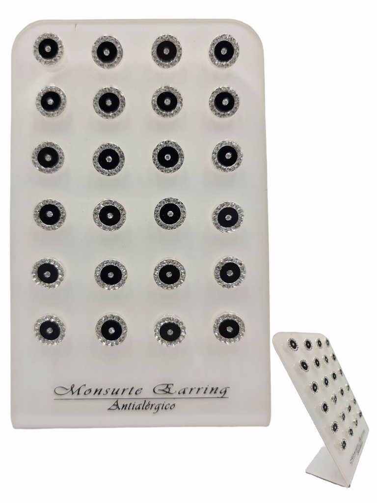 Pendientes antialérgicos 12 pares - Accesorios de joyería