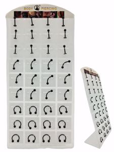 Piercing surtido 36 unidades NS - Joyería y piercings