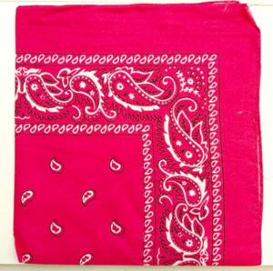 Pañuelo 55x55 fucsia 12 unidades - Pañuelos y accesorios