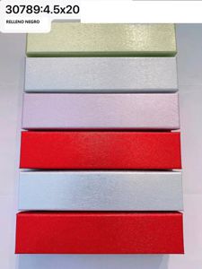Cajitas 4.5x20cm en color negro 12 unidades - Caja de regalos