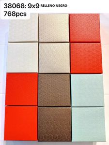 Cajas 9x9cm en color negro 24 unidades - Caja de regalos